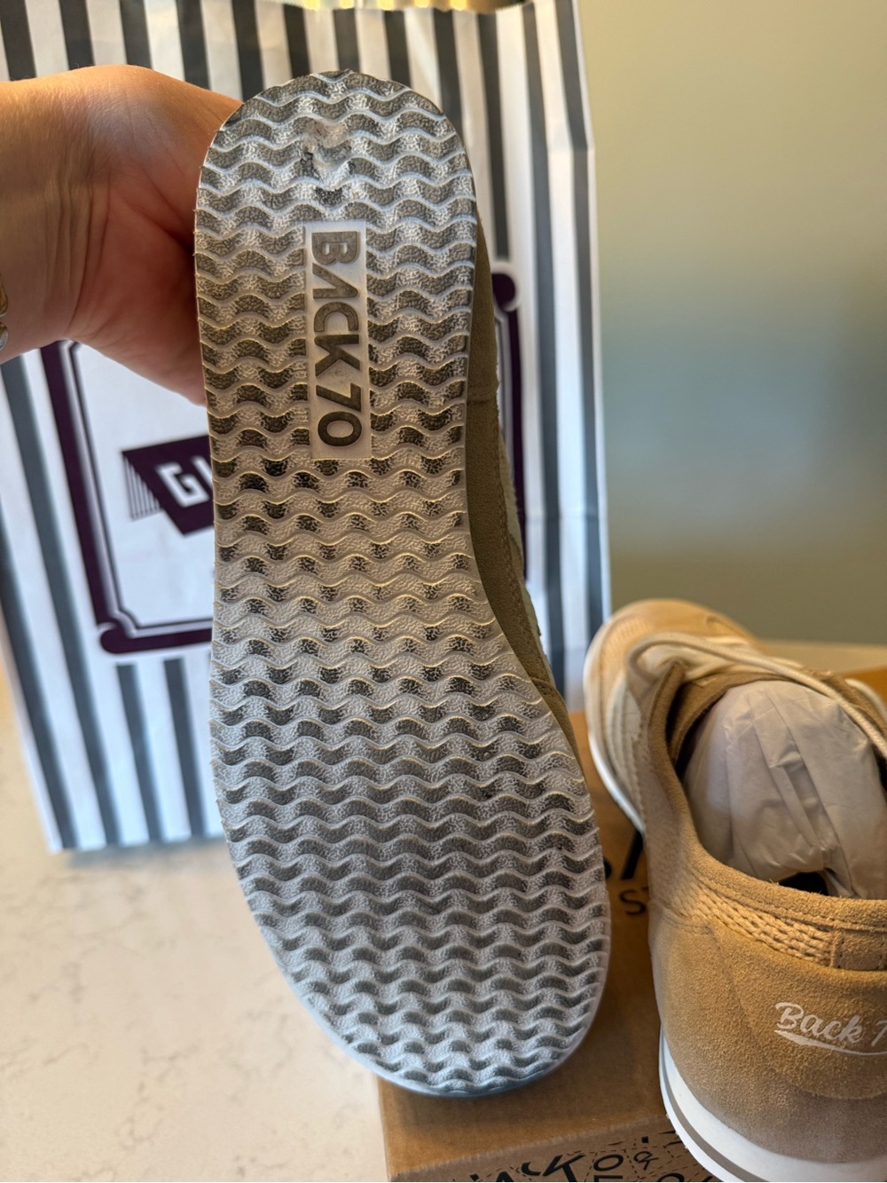 Back 70 Leon Beige, Size 40 - Picture 4 of 7